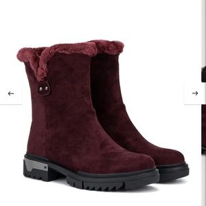 🛑SOLD🛑Beautiful burgundy “Courtney “ Torgeis winter boots.